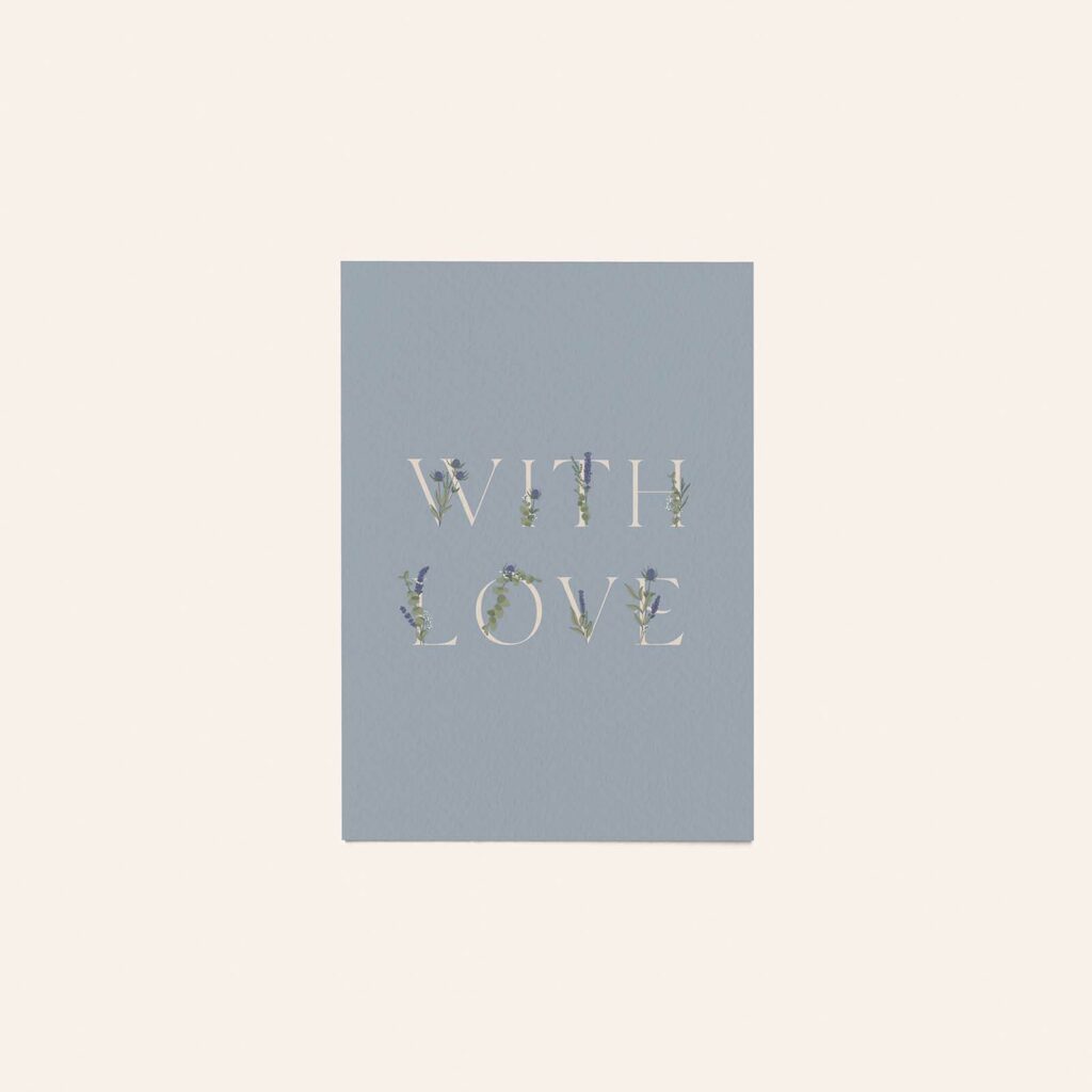 Carte with love Linon