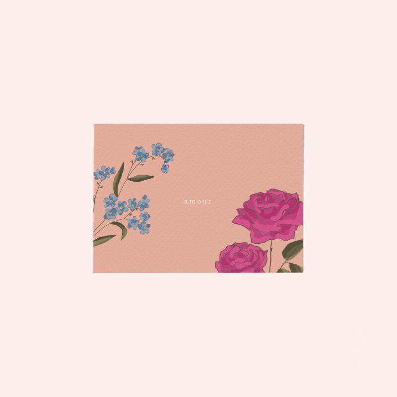 Amour rose (pliée)