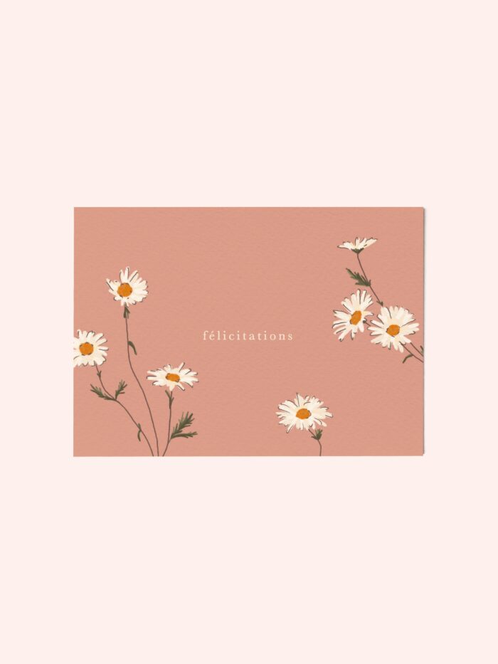 Félicitations (pliée)