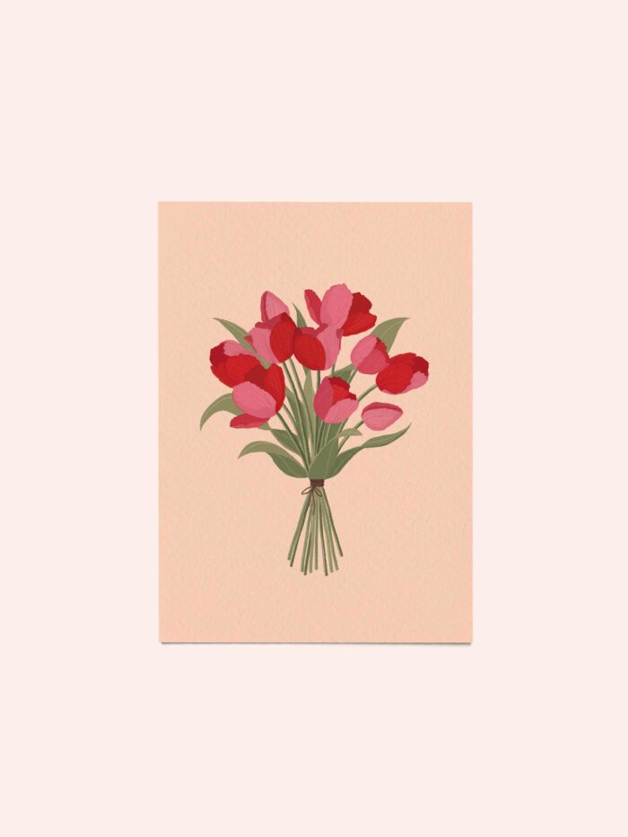 Bouquet tulipe