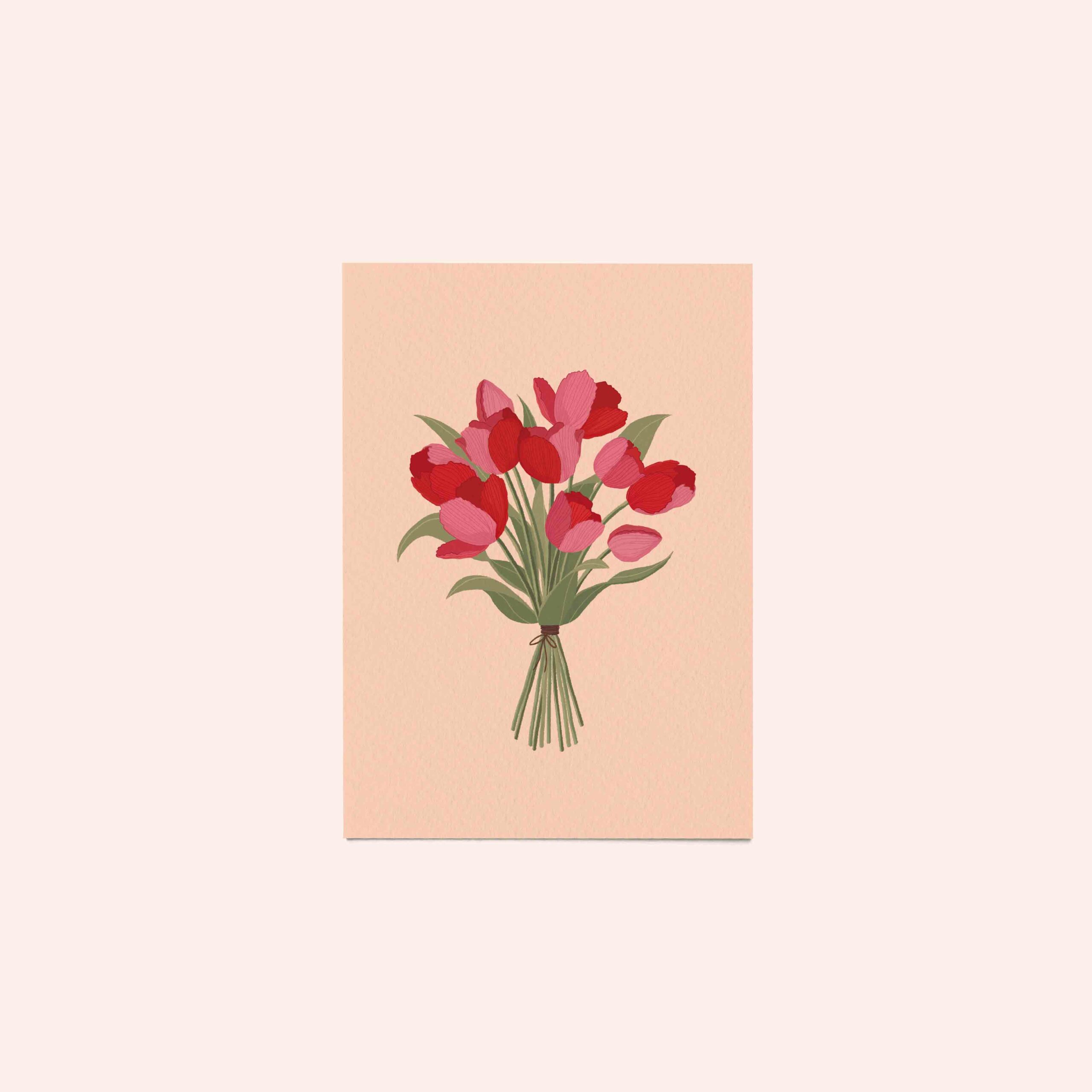 Bouquet tulipe