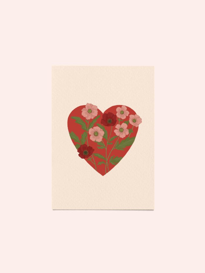 Coeur anémone