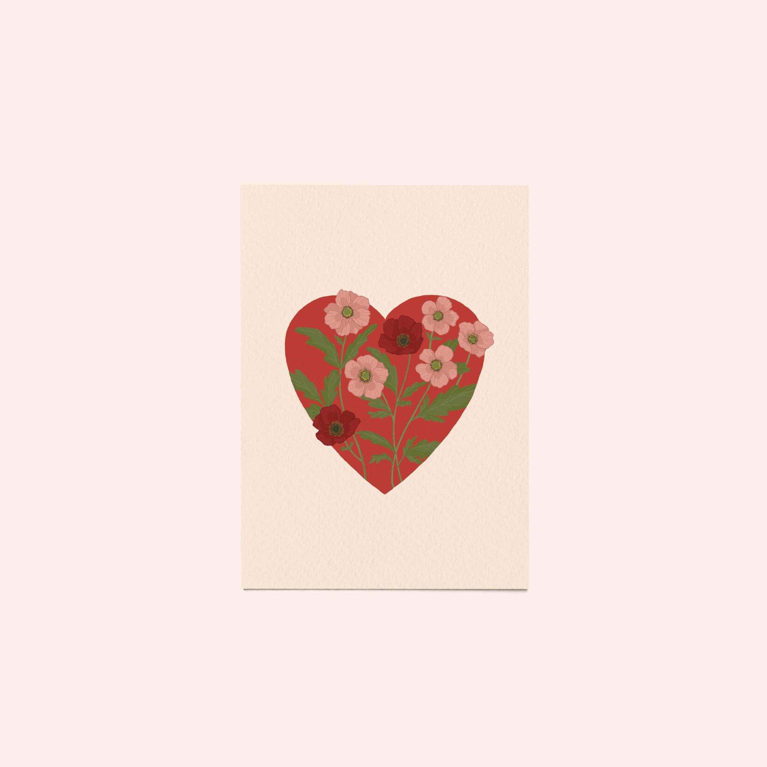 Coeur anémone